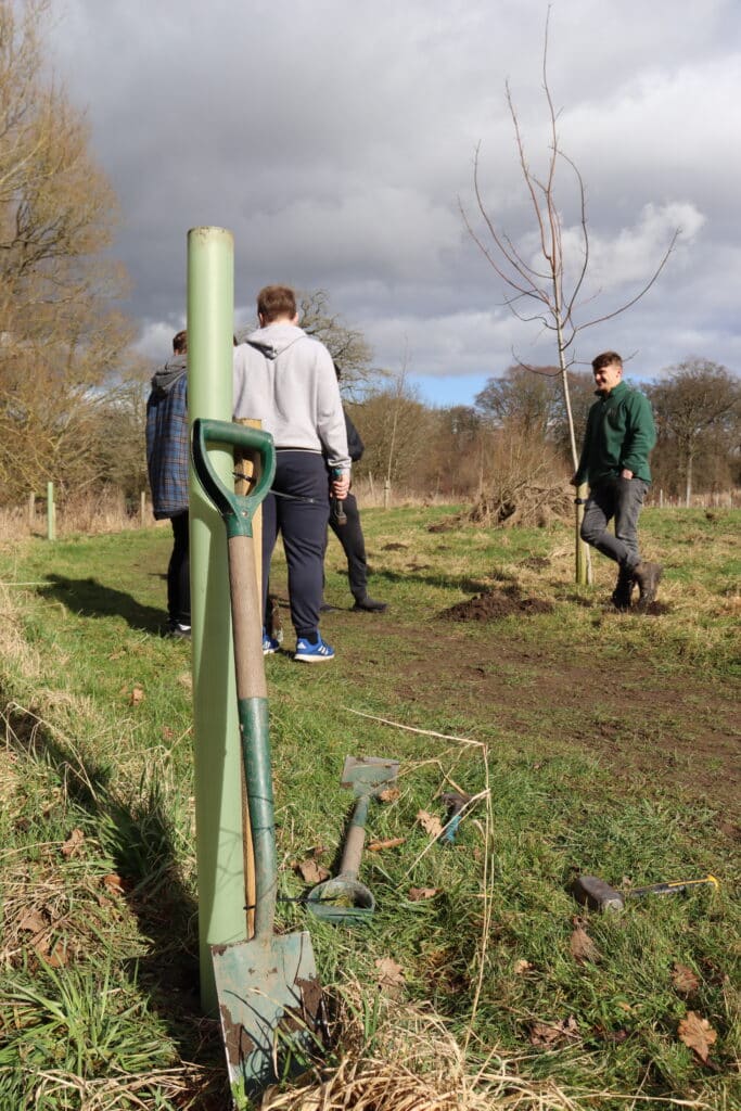 Leaving a Ribble Rivers Trust a gift in your will can help us do amazing things, like planting trees with young people.