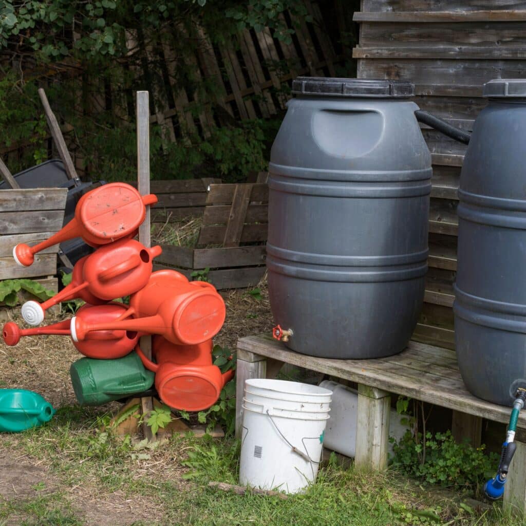 Water butts can collect water for you, saving you from using tap water. The average roof can collect 85,000 litres of rainwater a year, enough to fill a water butt over 400 times.